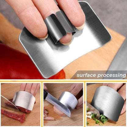 Stainless steel finger guard