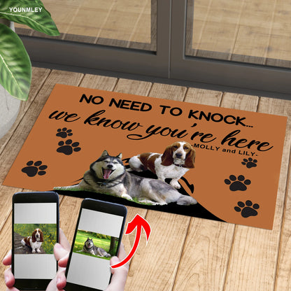 Custom Pet Doormat