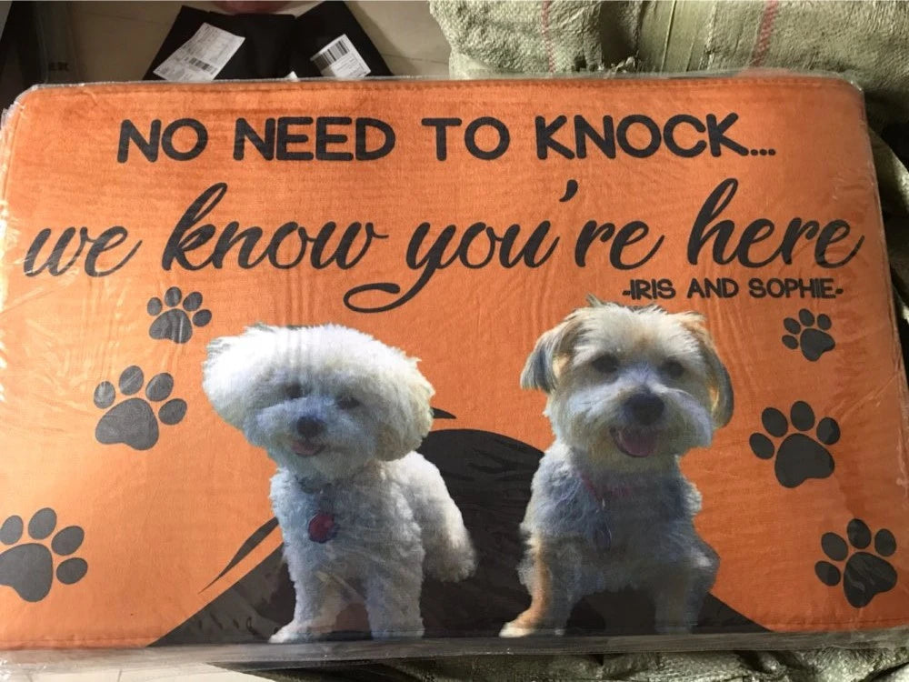 Custom Pet Doormat