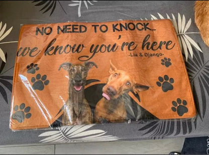 Custom Pet Doormat