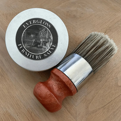 Leather &amp; Furniture Cream and Polishing Brush